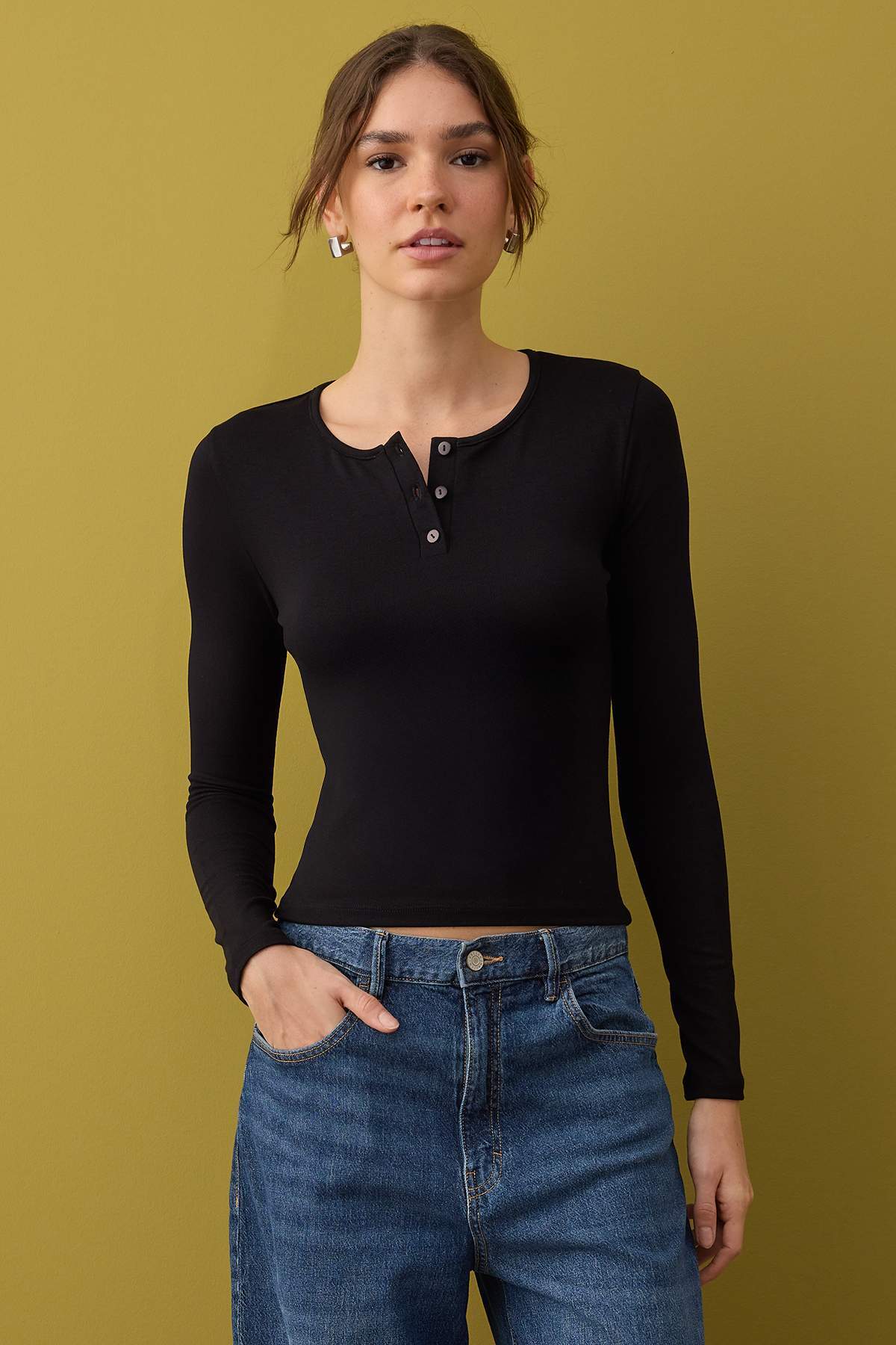 Bluze TWOAW26BZ00140 - crna