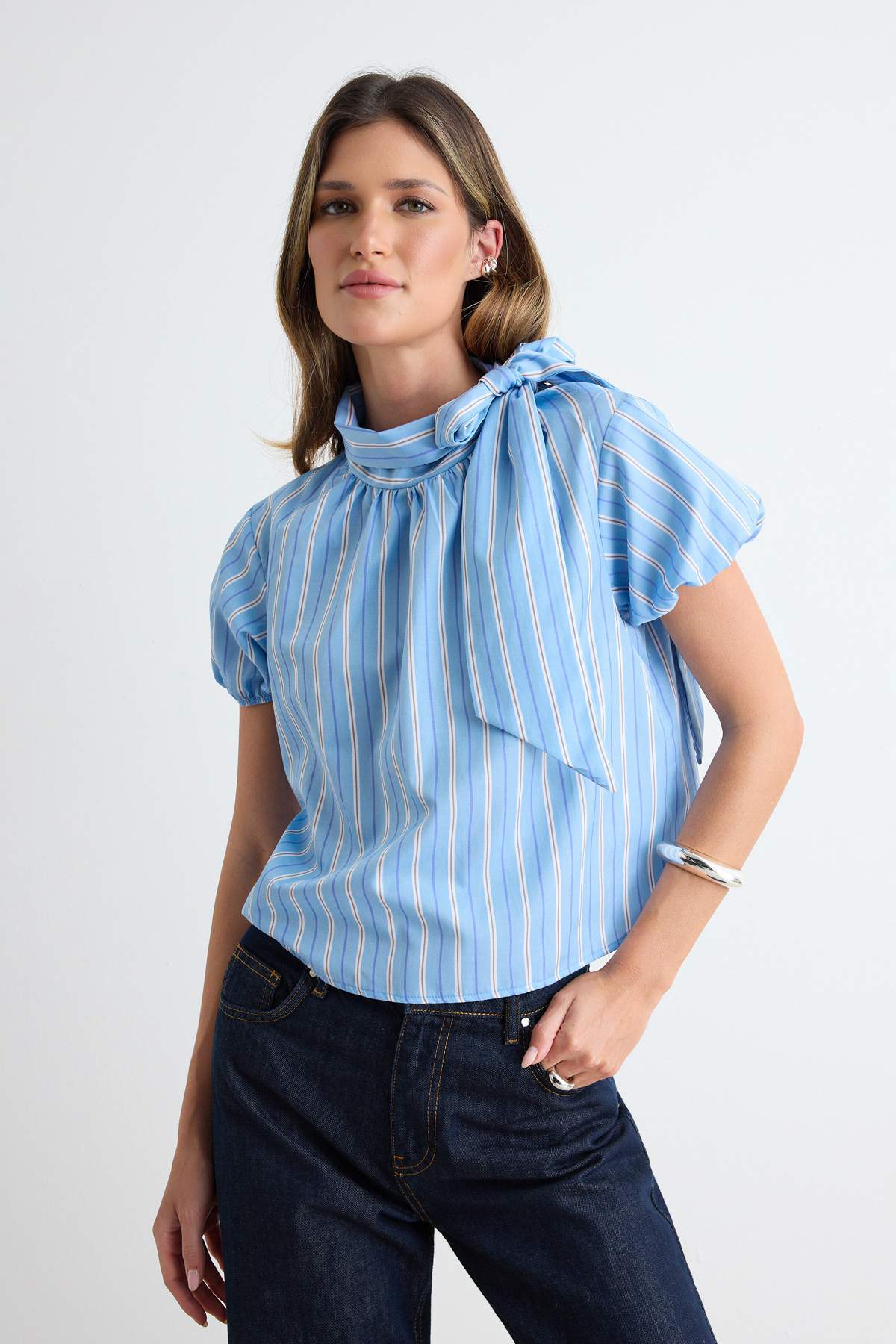 Bluze TWOAW27BZ00200 - plava