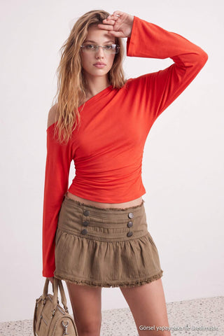 Bluze TWOAW27BZ00165 - crvena