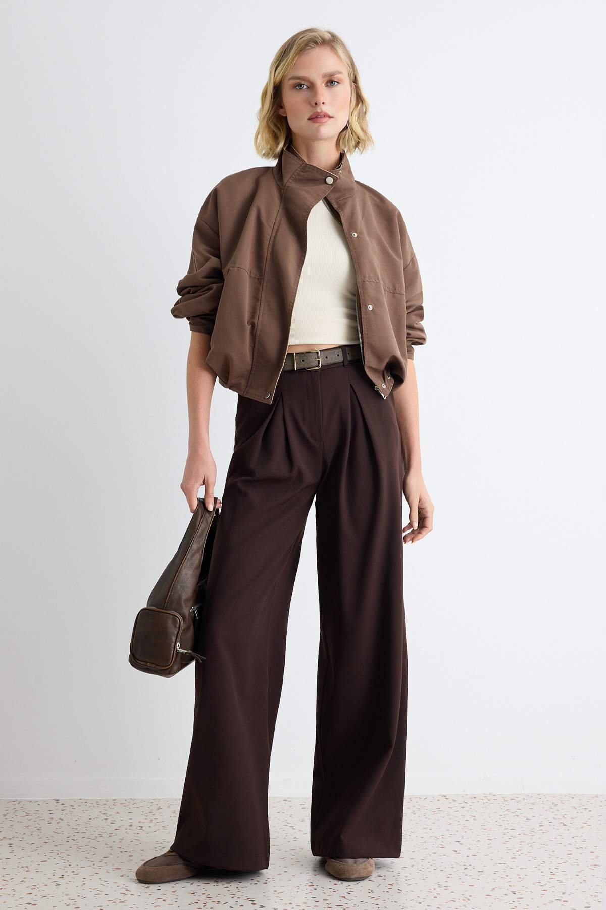 Pantalone TWOAW27PL00035 - braon [djesi-src-830dc8f4ce673299f911f1358ca80eb5a60dd813ff0e1578adbe18e08eb5d1fa]
