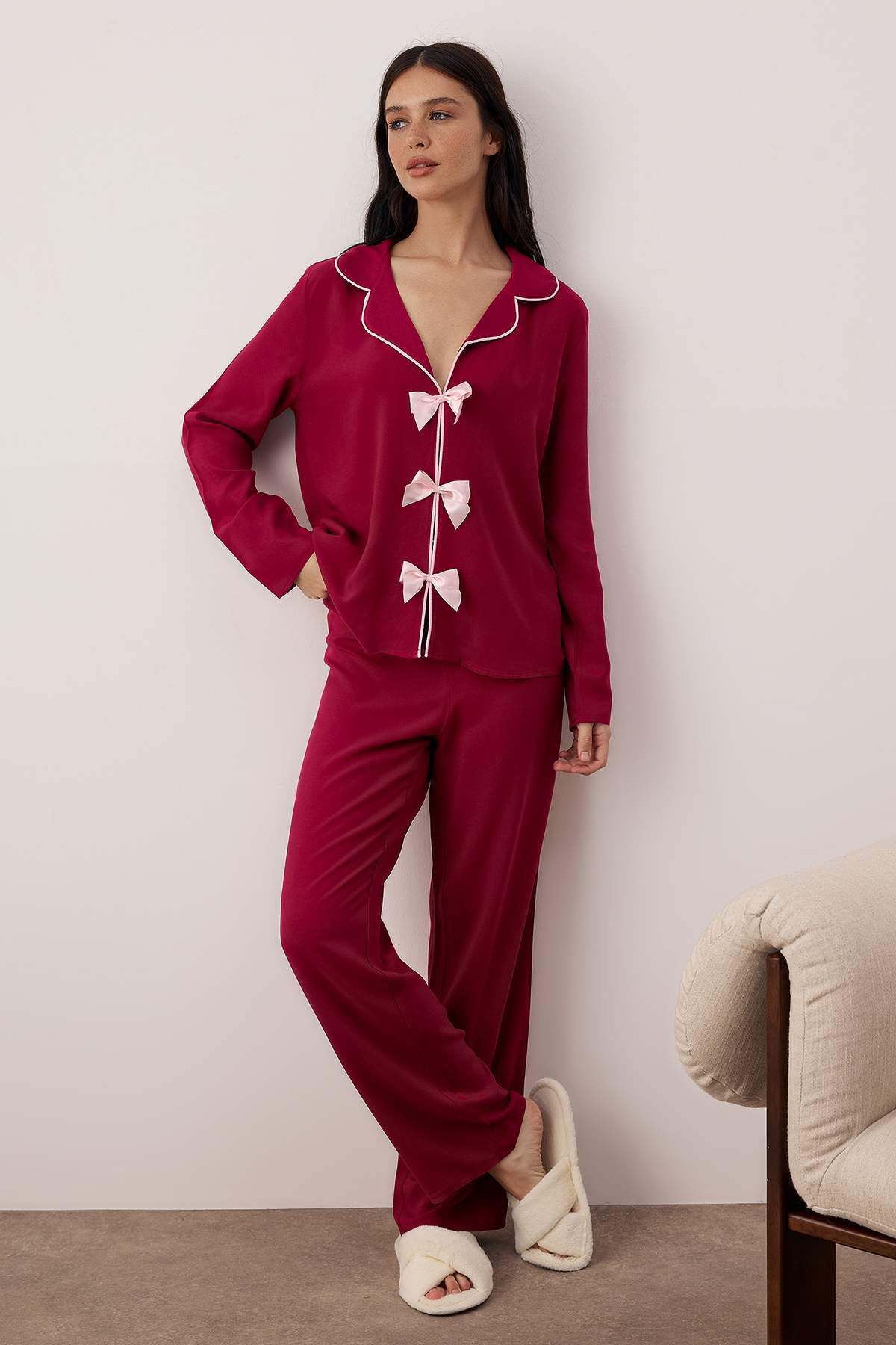 Kosulje THMAW25PT00032 - bordo