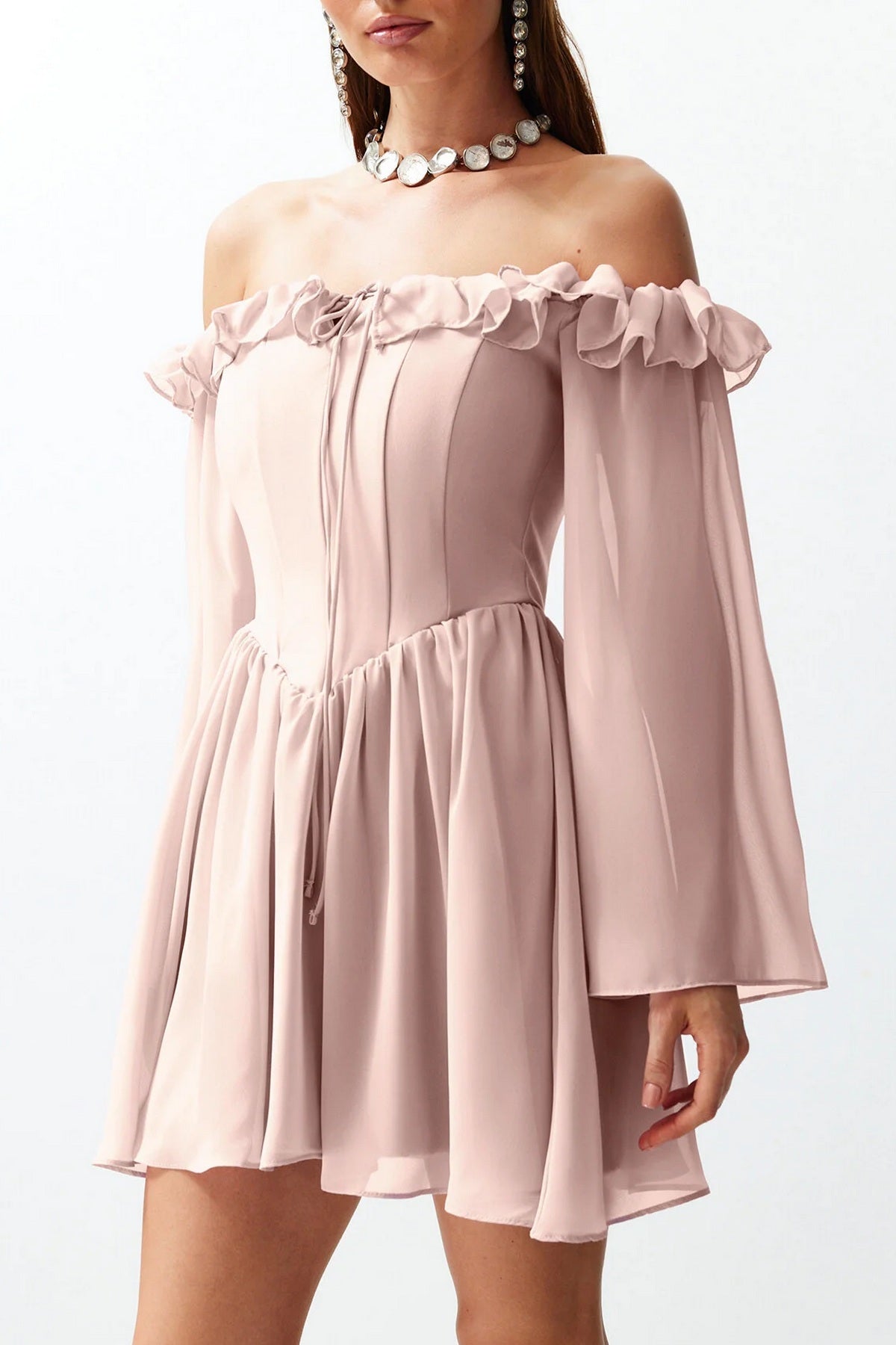 Haljine TPRSS23EL00096 - roze [djesi-src-1c4db066a70fadcb27b6e571013c54aa314ce34d779c6fb9082833b6c9c651cf]