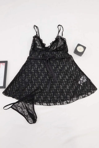 Babydoll spavaćica TBBSS26DH00012 - crna [djesi-src-d467e5225c32a204a8114df34f12c933452b6138bbc51d963fdd2436ad08f88a]