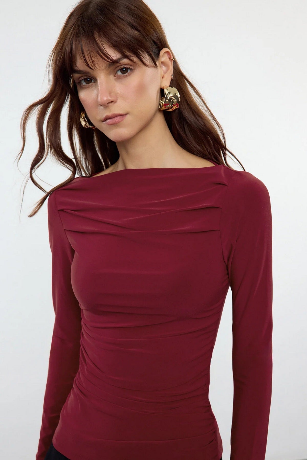 Bluze TWOAW25BZ00109 - bordo [djesi-src-00e3bcc645bc535ea02aa97e92d8601f71c522122ed2c8500dd7a9a357b947ea]
