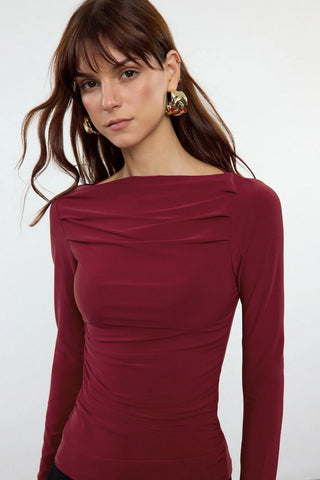 Bluze TWOAW25BZ00109 - bordo [djesi-src-00e3bcc645bc535ea02aa97e92d8601f71c522122ed2c8500dd7a9a357b947ea]