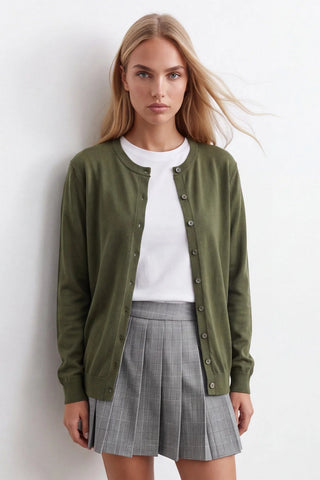 Kardigani VS01640 - khaki [djesi-src-1240c7ffd5953ee527acf18fa086970a16548a97c0a4f349288d635da9f3344f]