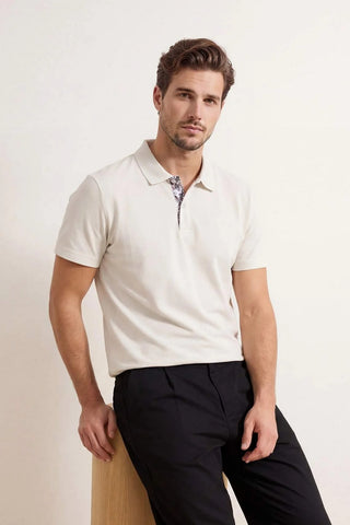Polo majica TMNSS26PO00033 - ekru [djesi-src-bec183e1189c2ae7eaa9acdacc9da9ecaa390cddf7091fc075c50c4742a5a57a]