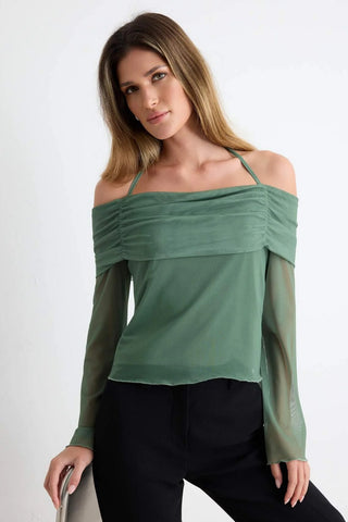 Bluze TWOSS24BZ00046 - khaki [djesi-src-5ddc7ace057e7b71a2959e7bb932f78f27392bfc280c3d27189a72e11b9f433b]