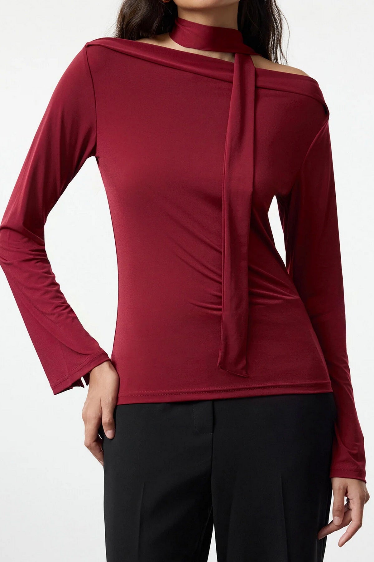 Bluze TWOAW25BZ00107 - bordo [djesi-src-624cc6f29f712f1078e4aaa1246432a98c305a14483c514922b2c8616dff85e1]