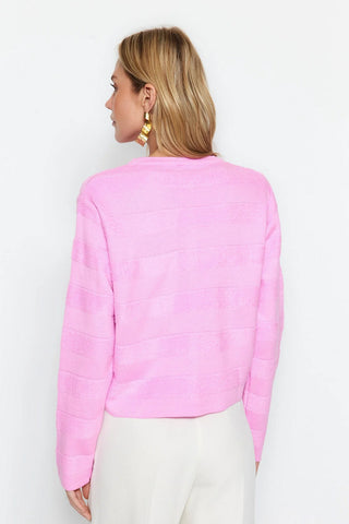 Kardigani TWOAW24HI00337 - roze [djesi-src-f4c8359d141eca0edcf3b85cbcb350b379921607ac013ab99e6c7487994c80a3]