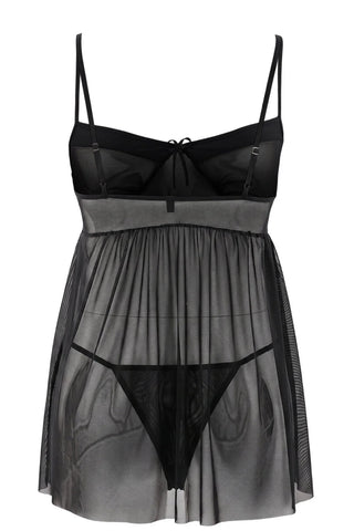 Babydoll spavaćica TBBAW27DH00003 - crna [djesi-src-4791b6e206905211cbcf5ec54e377fdde62669cfddc64da3329e51579e0db504]