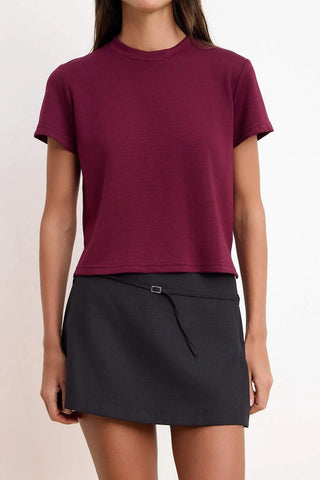 Majice TWOSS26TS00197 - bordo [djesi-src-f2702f9c59dcd7f619b9731d90ef0110aadee7eae8f0a7401103bcbc37857397]