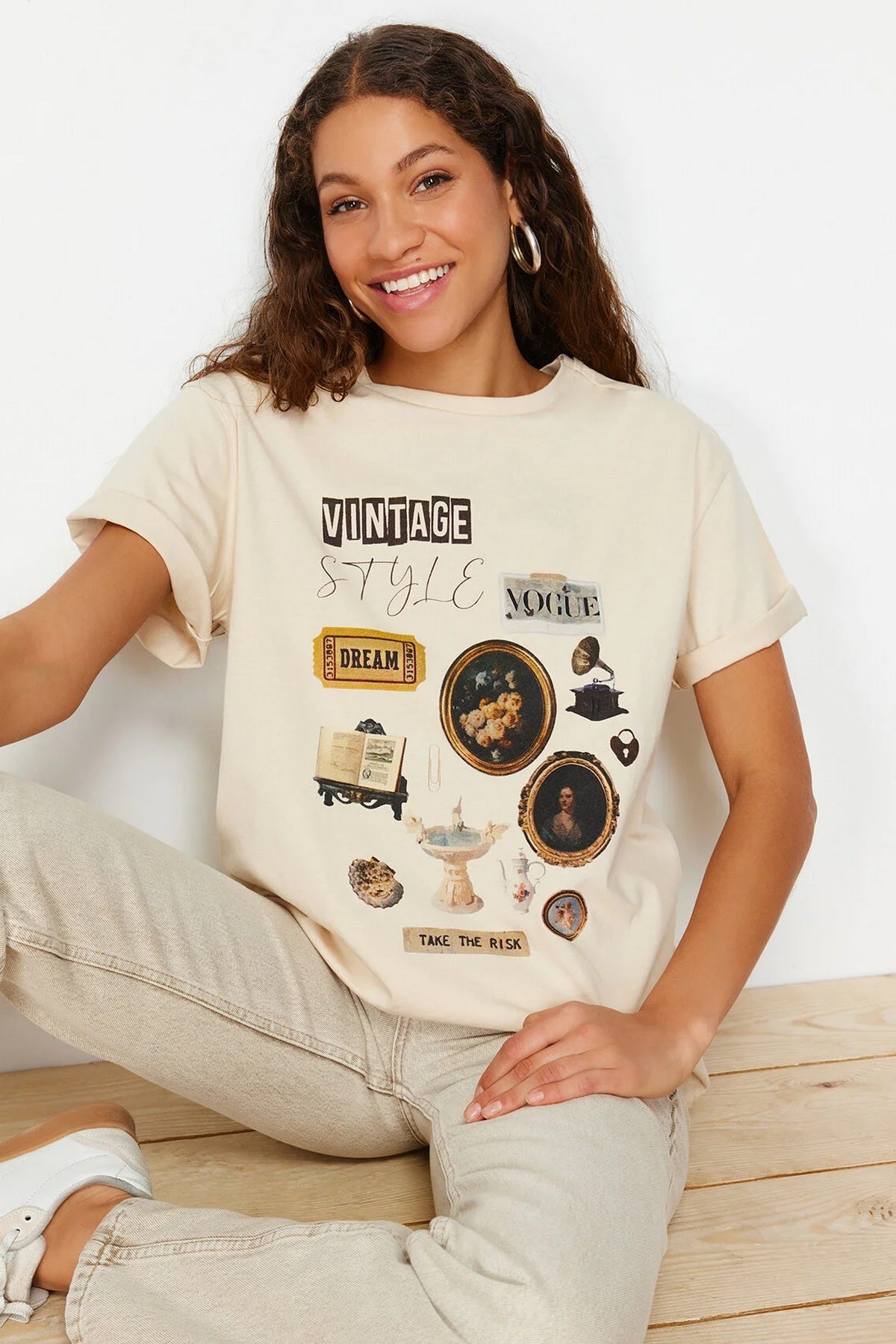 Majice TWOSS23TS00282 - kamen [djesi-src-0826f9c5a50f6b1f245381ee305228cb2d0008071e84786731a133af75c27a8d]