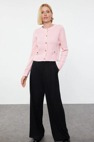 Kardigan TWOAW24HI00051 - roze [djesi-src-c84acde58b79ac5ae5b4e0841a7782b2c91004831ef1cd777f89b485b1721993]