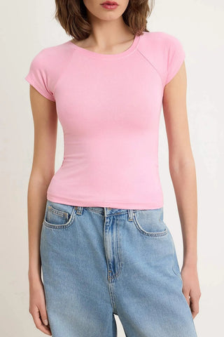 Majice TWOSS26TS00267 - roze [djesi-src-64f032f378379e337f8fa28f1dfbe821fad2551086417f251306bebaf89e487a]