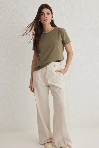 Majice TWOSS19AD0085 - khaki [djesi-src-c0e7df09d6fa2c0ab556139ca772829d76d4a5ef2366b6a9b0581939f1dd7e39]