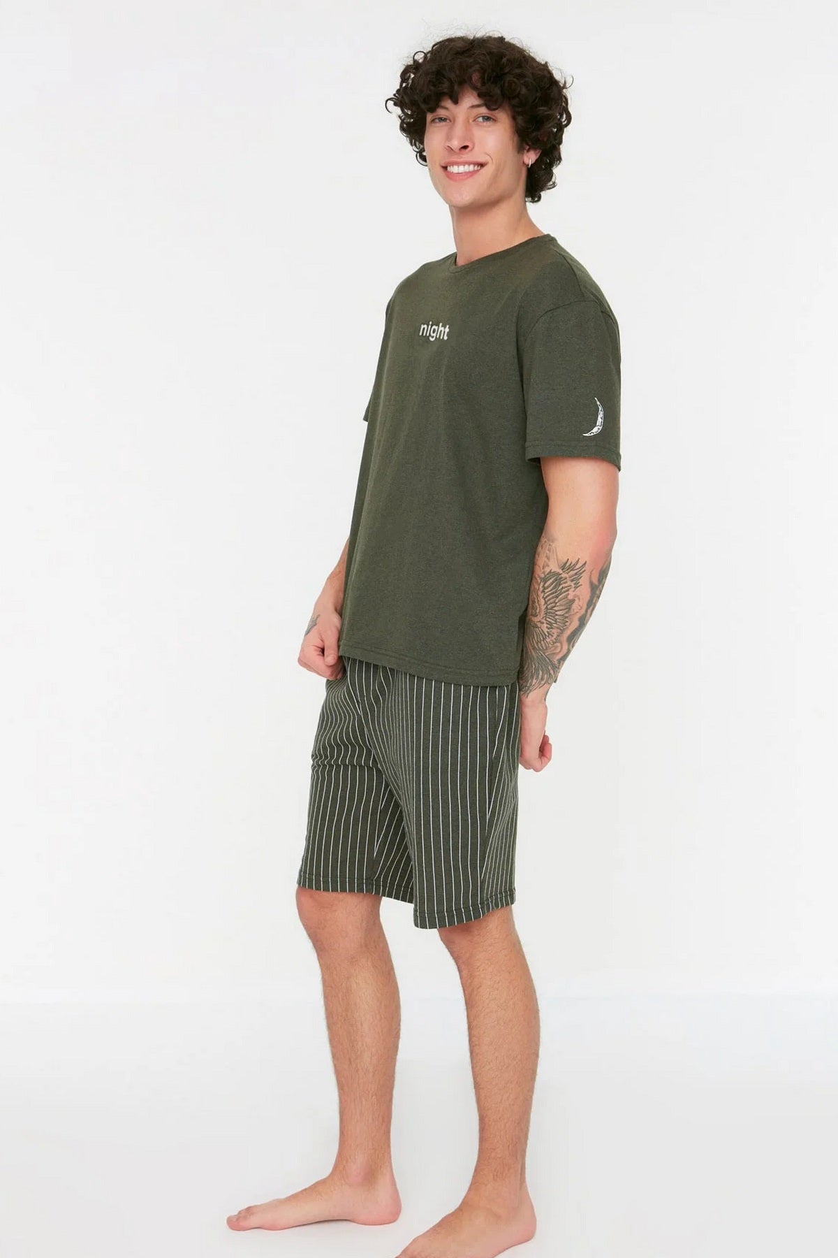 Pidžame THMSS21PT1005 - khaki [djesi-src-6743f78260f17d166b2b9e0e050814f0e3e9732da6ac2a5c5f4f3711a49932ba]
