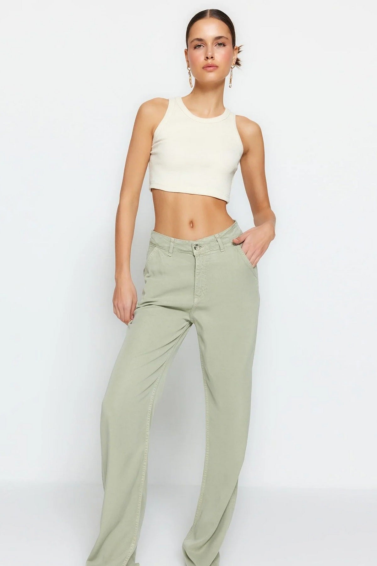 Jeans TWOSS23JE00219 - zeleni [djesi-src-fd129d653a6c4c9f717e4929efbceb27e5bdfd0ab28fbdf124ec687397e132ec]