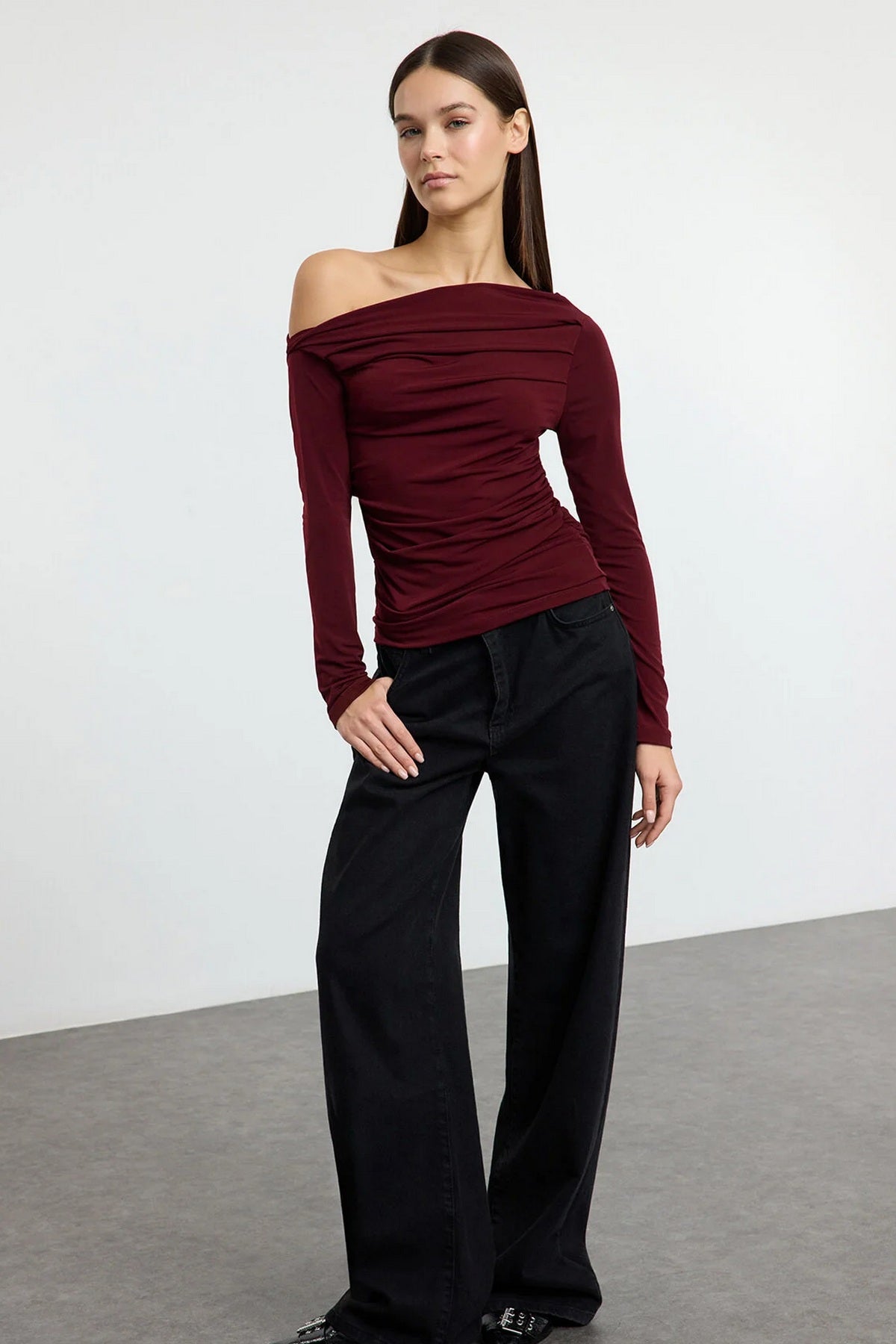 Bluze TWOAW25BZ00248 - bordo [djesi-src-639ee02dd5cbf574655dba6bf4431b96d532b24d65c26924b2064563efed486b]