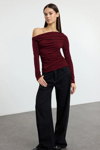Bluze TWOAW25BZ00248 - bordo [djesi-src-639ee02dd5cbf574655dba6bf4431b96d532b24d65c26924b2064563efed486b]