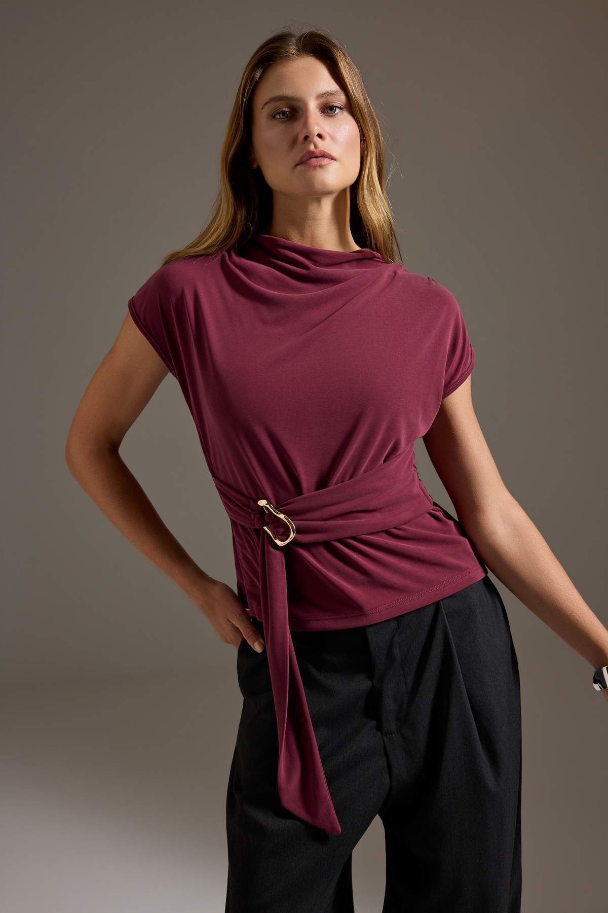 Bluze TWOAW27BZ00155 - bordo
