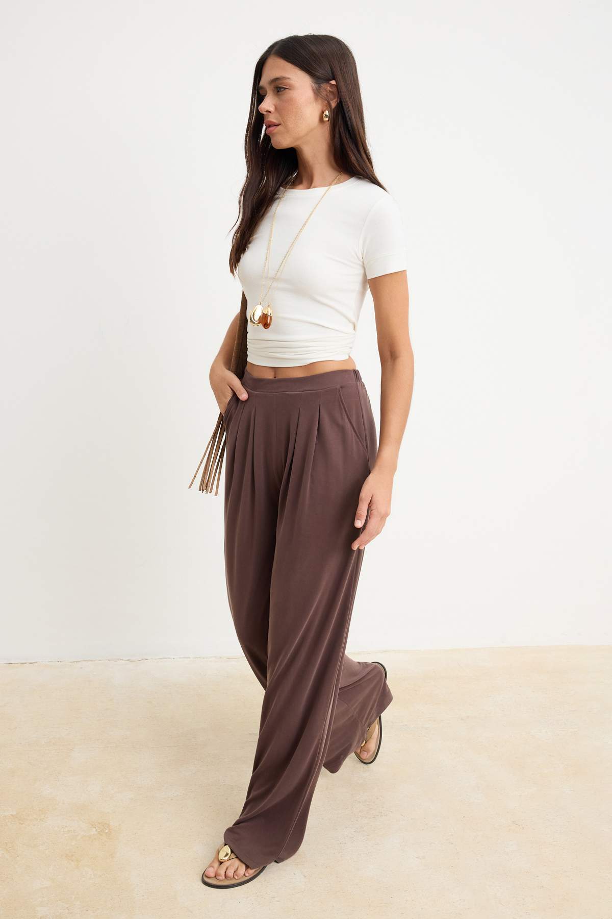 Pantalone TWOSS24PL00071 - braon [djesi-src-2627982c51c80d06e6bdaa4871dde36023f39497071408ec4c4716a2cf68c94e]