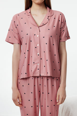 Pidžama THMSS24PT00286 - roze [djesi-src-38d46fee6d06fc7707315fb0015d27e0c036c3d22a759afad01859da85e86cd6]