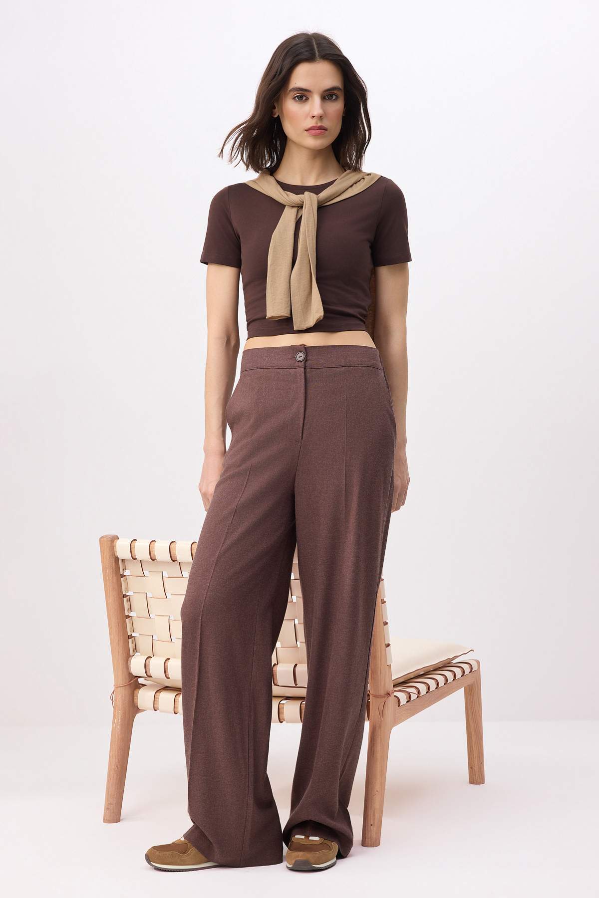 Pantalone TWOSS26PL00136 - braon [djesi-src-ba8625483fa181c2fe020e6ea7c089514d2044eb5202199d29585a94a0e2ba24]