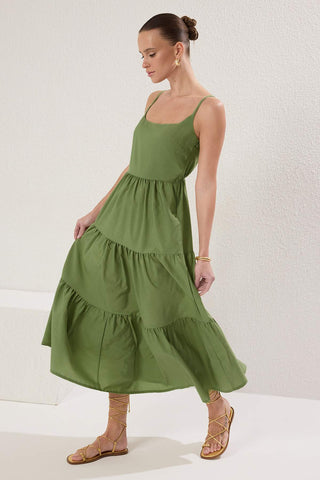 Haljine TWOSS24EL00386 - zelena