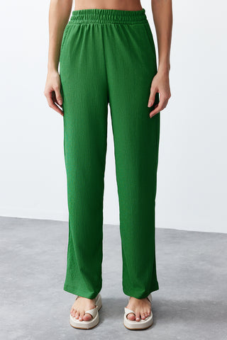 Pantalone TWOSS24AU00091 - zelena