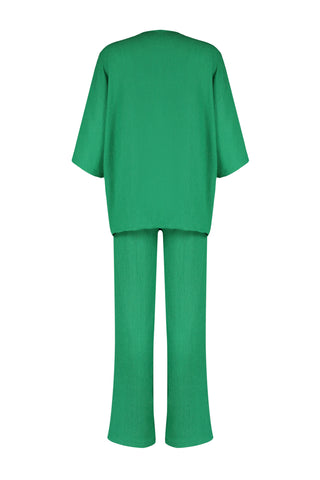Pantalone TWOSS24AU00091 - zelena