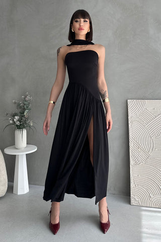 Haljine TPRSS25EL00317 - crna
