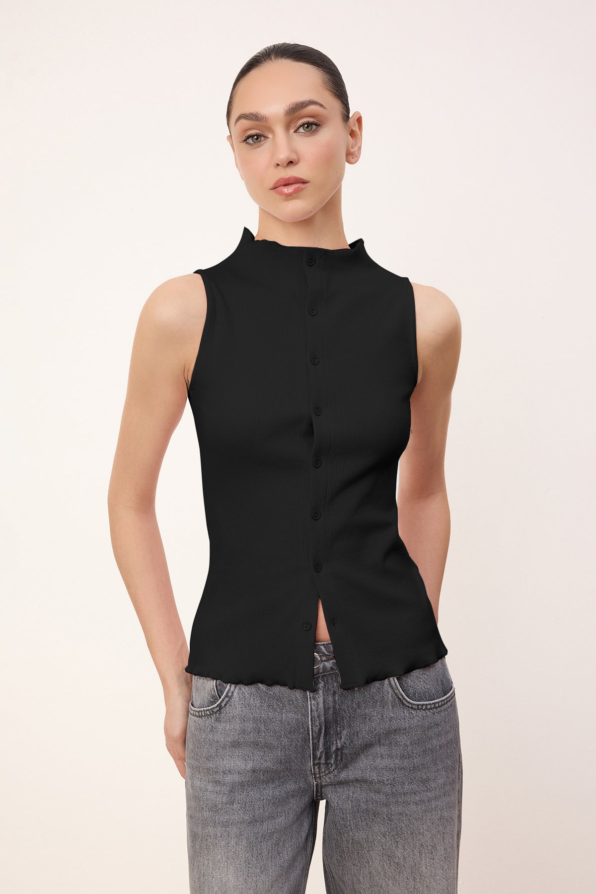 Bluze TWOSS26BZ00171 - crna
