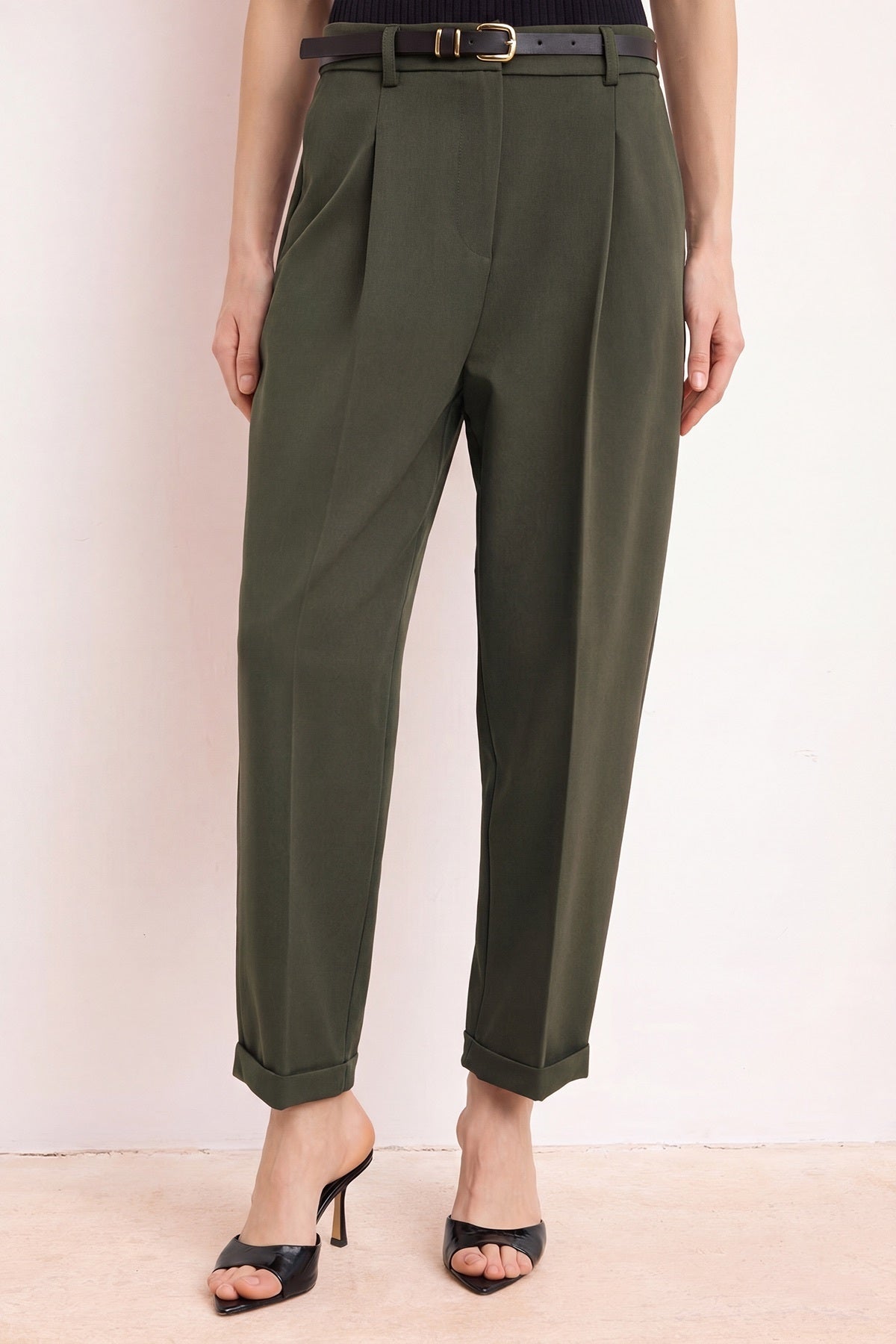 Pantalone TWOSS26PL00058 - khaki [djesi-src-3b5d2eb8739c8be91ed74d1932431963f9102994671e9fb32e00334bbb215b5a]