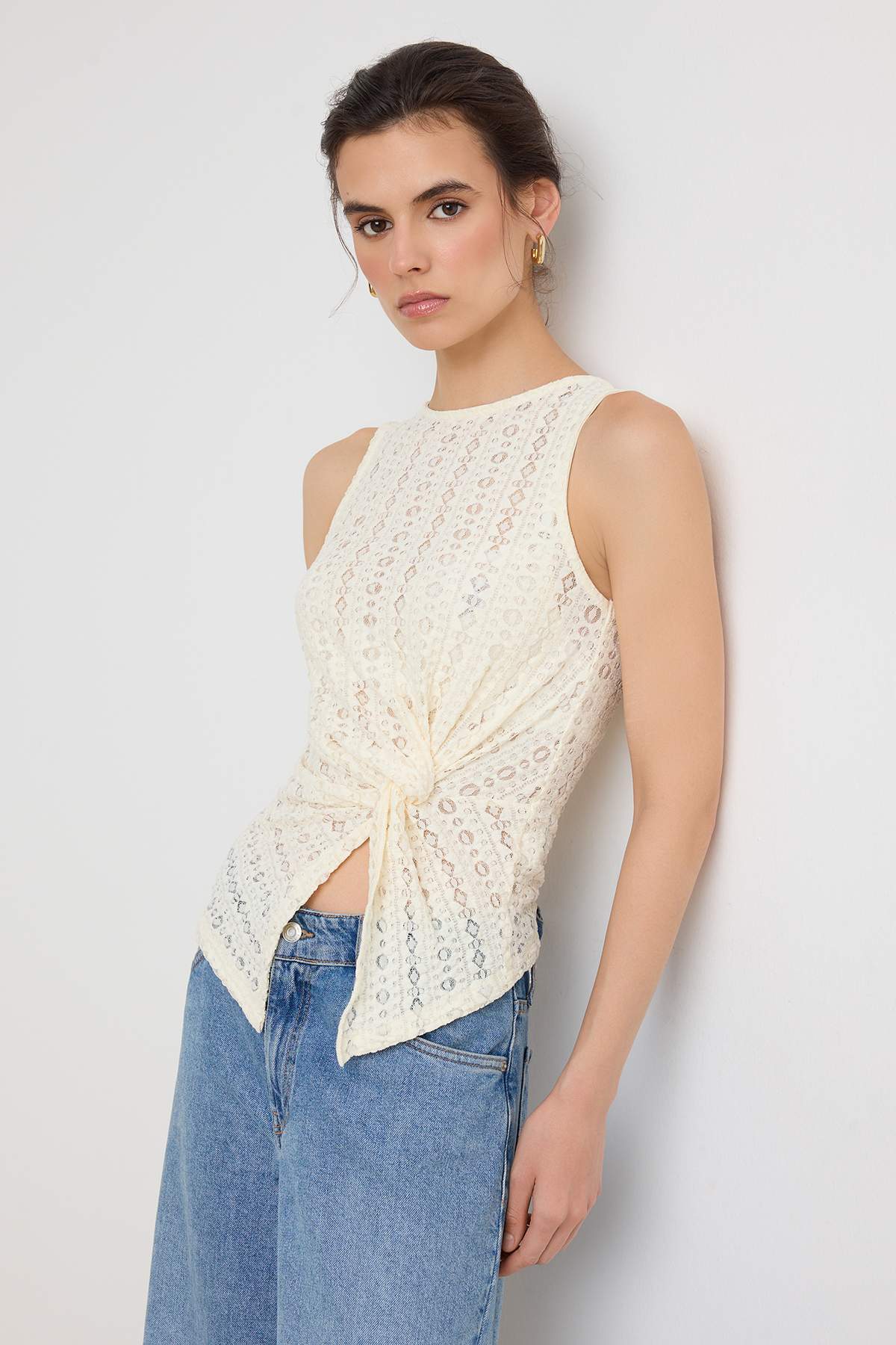 Bluze TWOSS26BZ00805 - ekru