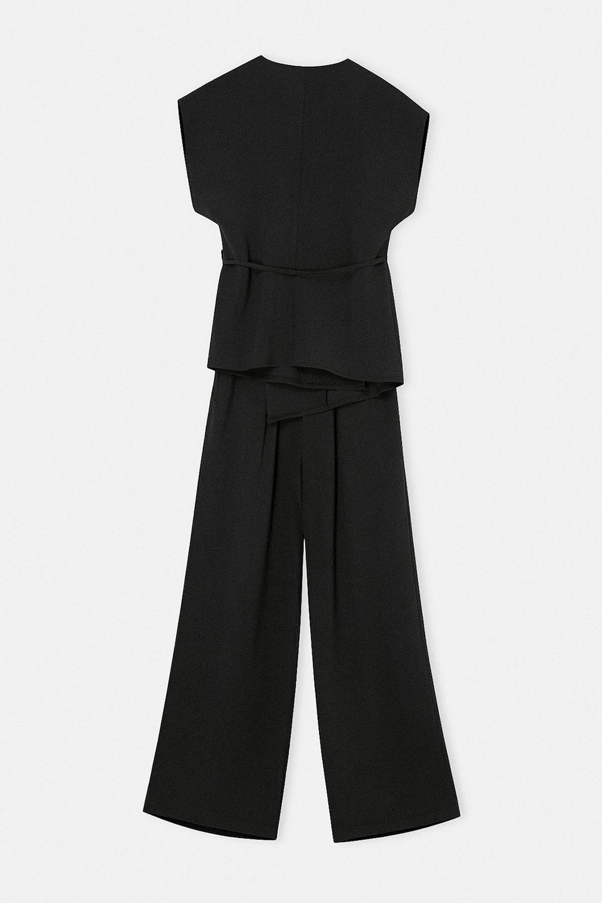 Pantalone TDRSS26AU00036 - crna