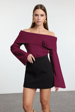 Džemper TWOAW25KZ00373 - bordo