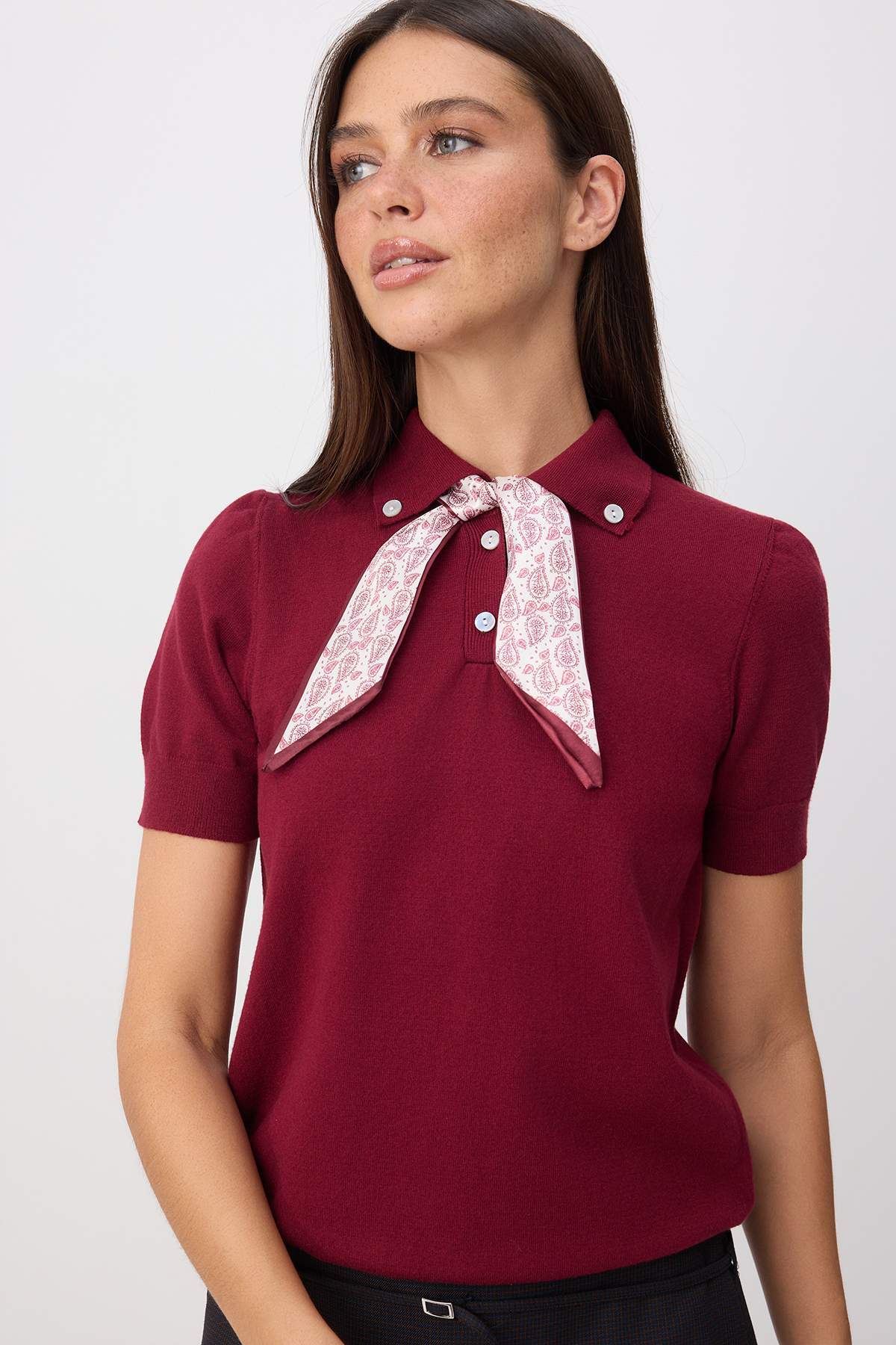 Bluze TWOSS26BZ00159 - bordo