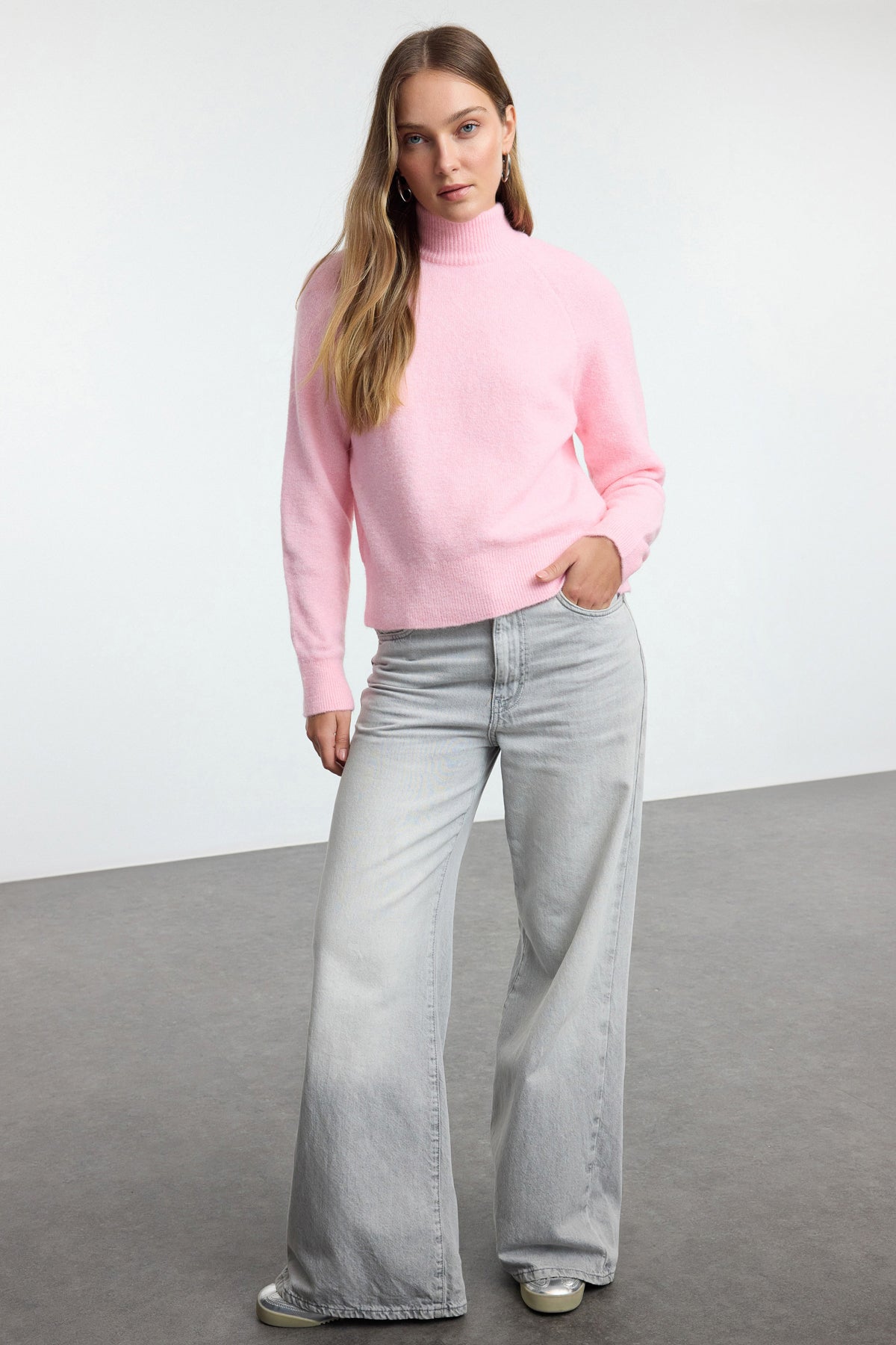 Džemper TWOAW25KZ00043 - roze