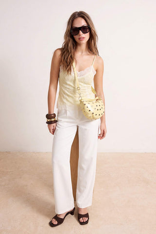 Pantalone TWOAW22PL0139 - bijela [djesi-src-53c527fcfa5eaff9a78e56c747389776f7ed2da70d573e357caecc455838f569]