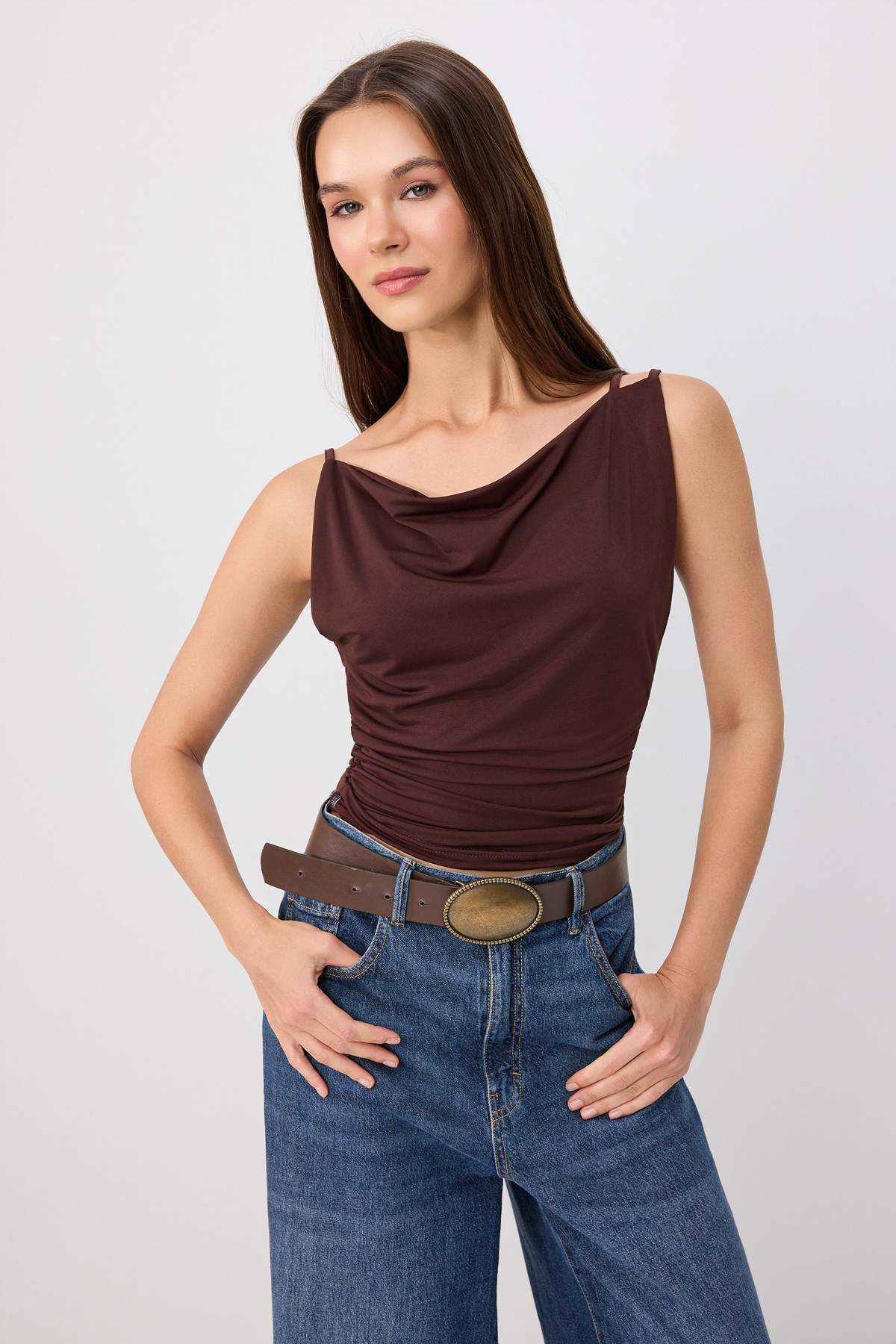 Bluze TWOSS26BZ00921 - braon