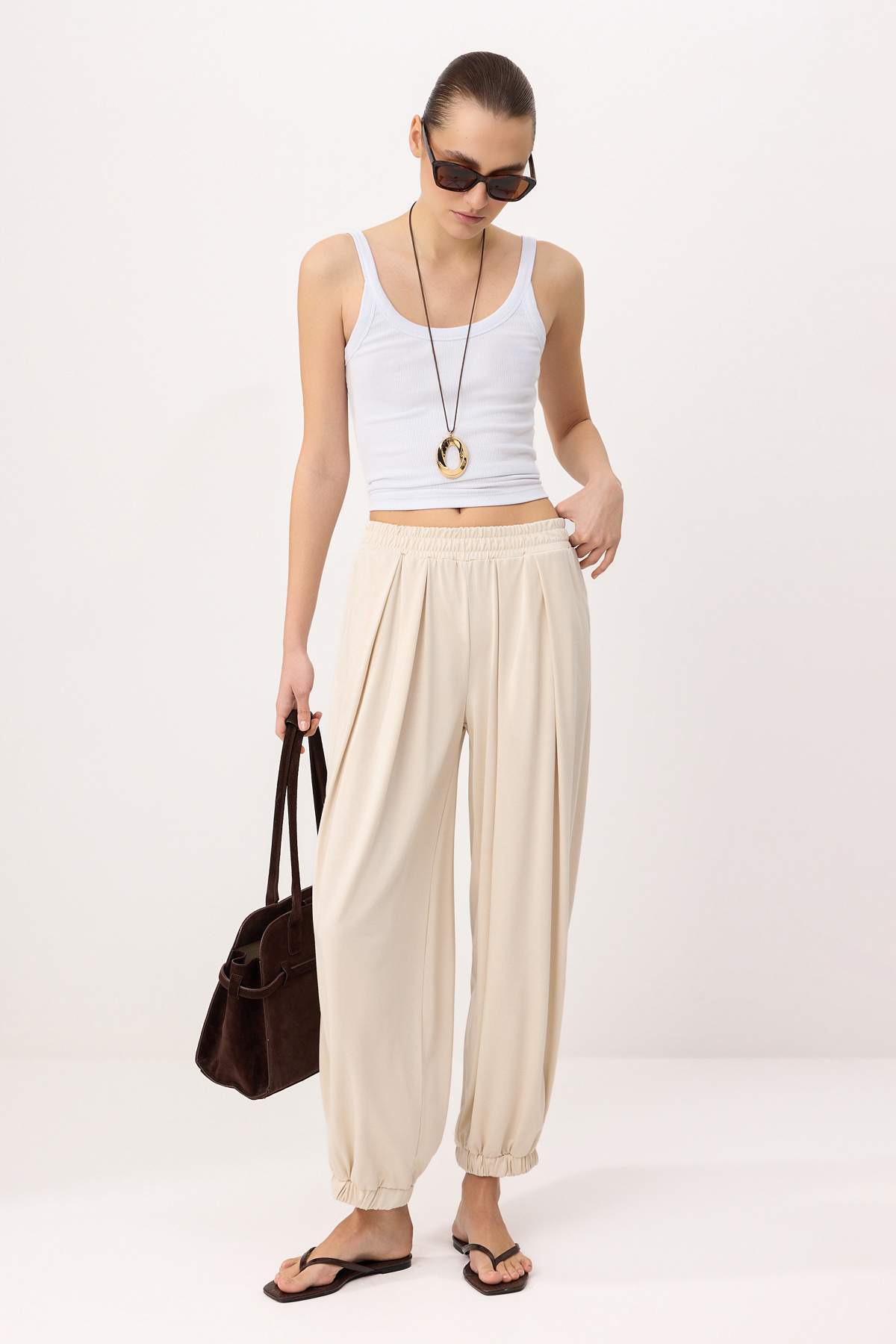 Pantalone TWOSS26PL00040 - kamen [djesi-src-b49b4ee5fcc7e291faee9ab3e07299d388e4c5d1a471954bb448eae903afc32c]