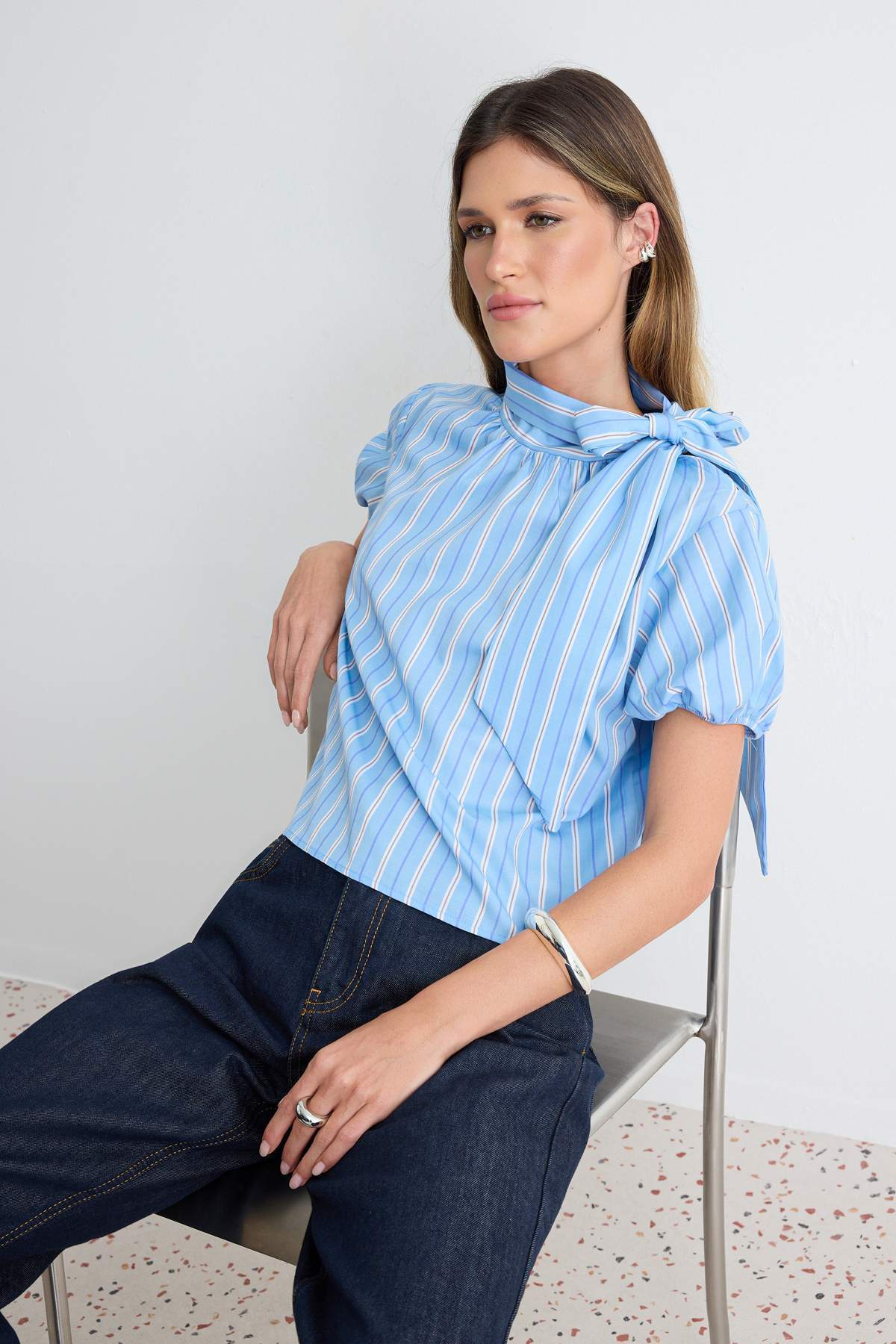 Bluze TWOAW27BZ00200 - plava