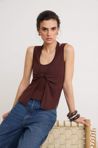 Bluze TWOSS26BZ00907 - braon