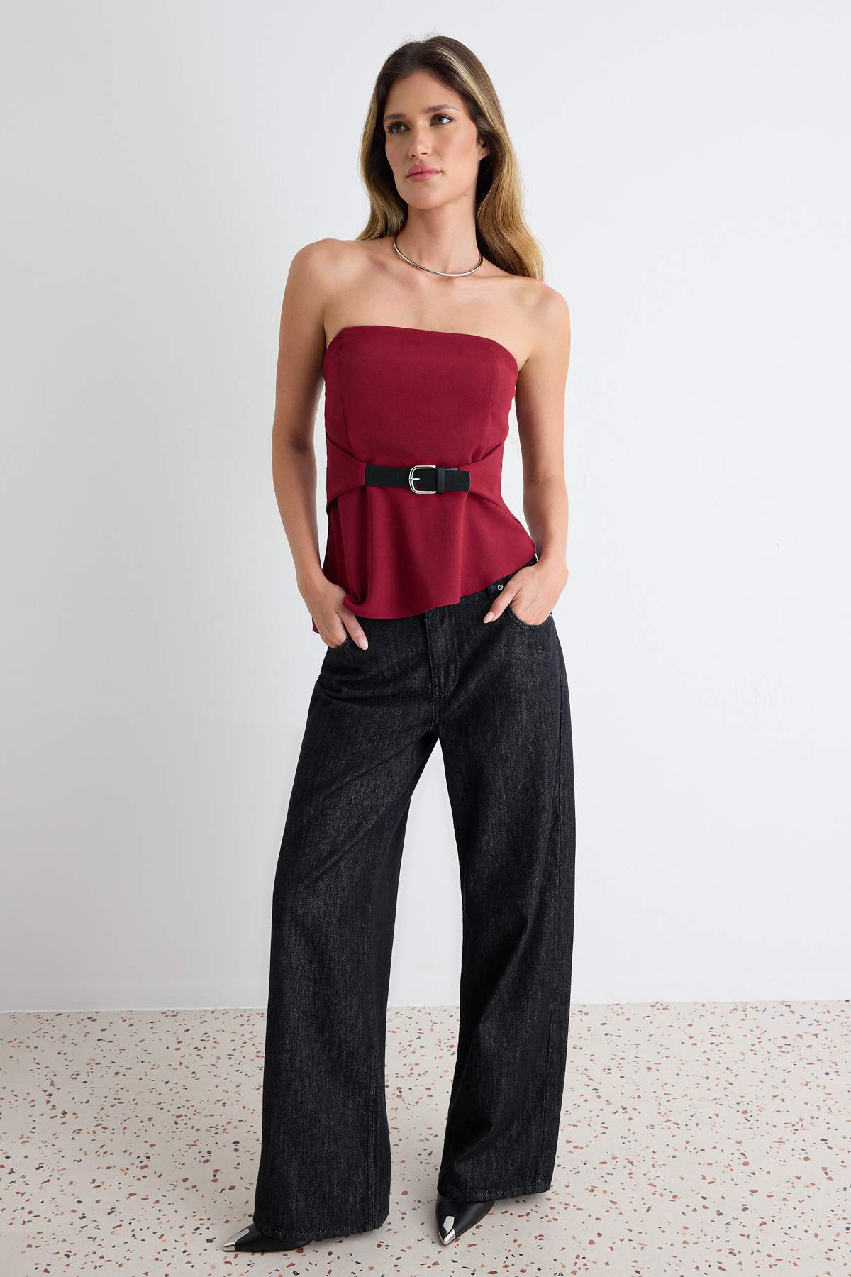 Bluze TWOAW27BZ00233 - crvena