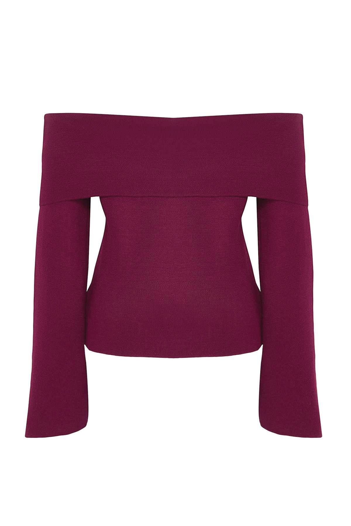 Džemper TWOAW25KZ00373 - bordo