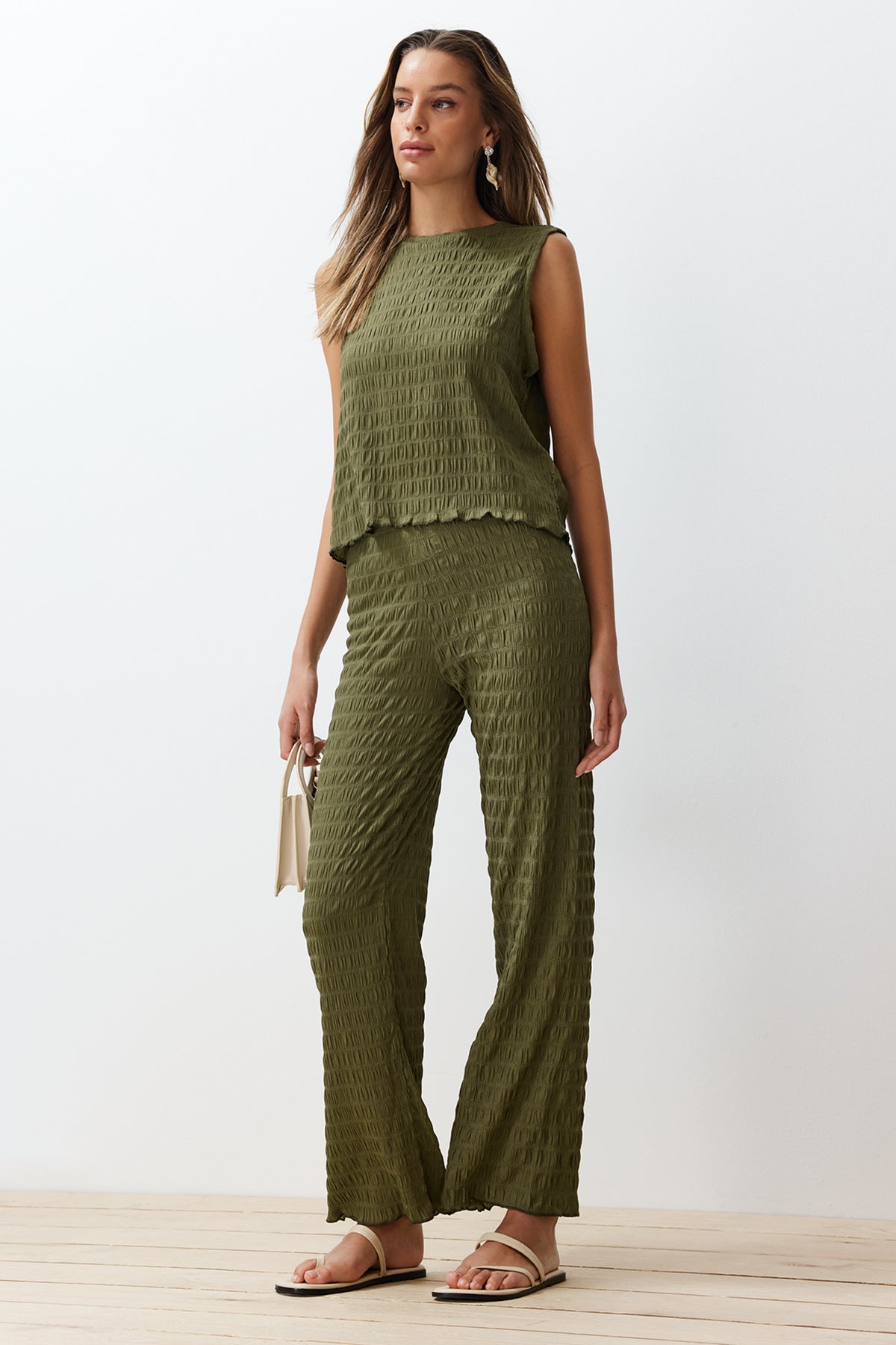 Bluze TWOSS24AU00032 - khaki