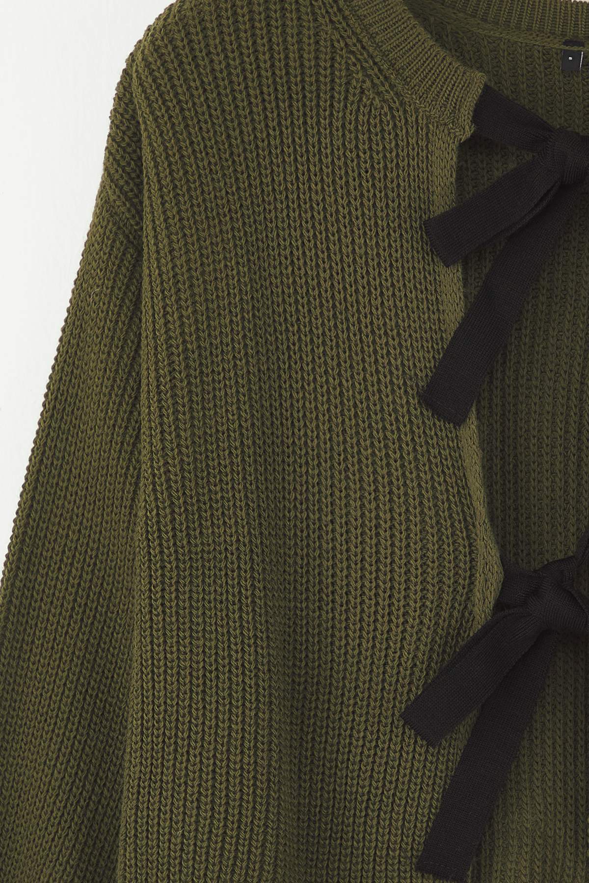 Džemper TWOAW25KZ00074 - khaki