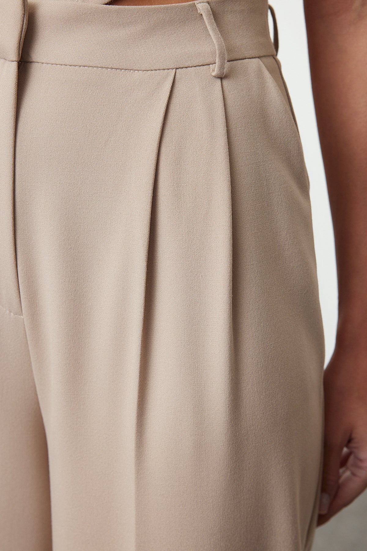Pantalone TPRAW23PL00016 - kamen [djesi-src-31b207221fdbaea488c42c43a5ef53937f618ee62886319f091e3fa0ddb34061]