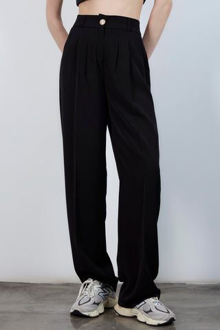 Pantalone TWOAW26PL00161 - crna [djesi-src-3baa932091da496068b781eff3c82a577d172156db1364aaf07de12926cb10bb]